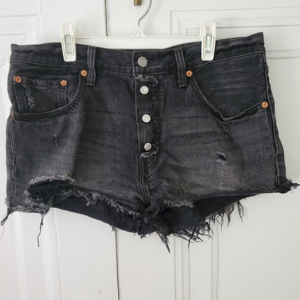 Black Levi's Wedgie Shorts